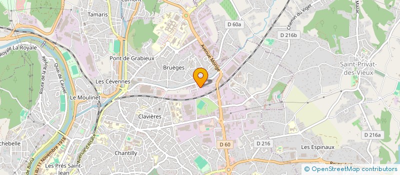 localisation de l'entreprise HYDRO GARD à ALES