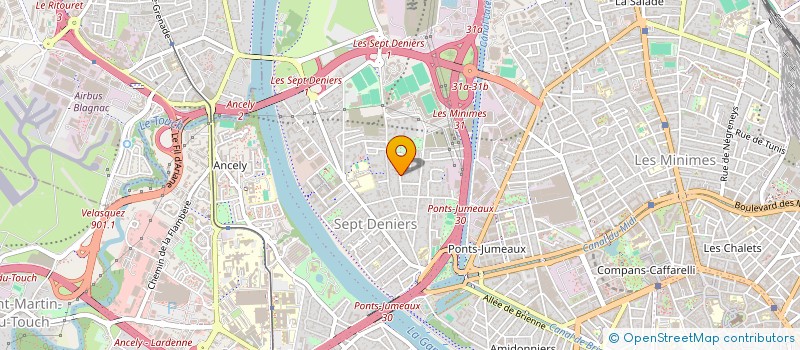 localisation de l'entreprise HYDRO JYAMJ  TOULOUSE