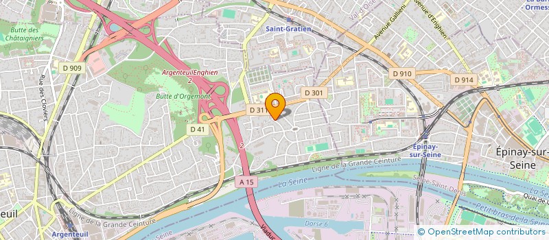 localisation de l'entreprise HYDRO-K DETECTION  ARGENTEUIL