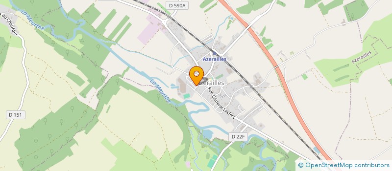 localisation de l'entreprise HYDRO LEDUC à AZERAILLES