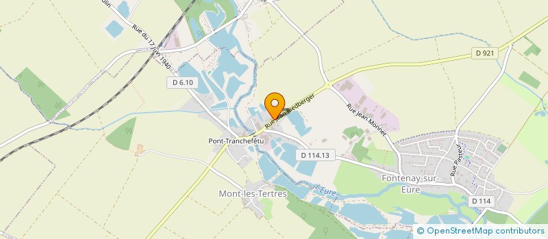 localisation de l'entreprise HYDRO LESAD à FONTENAY-SUR-EURE