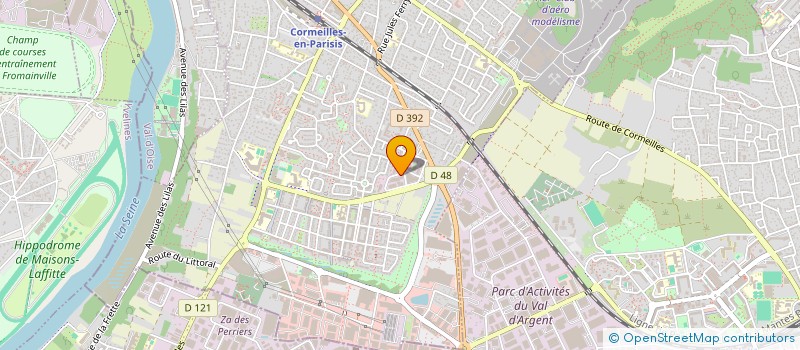 localisation de l'entreprise HYDRO MAINTENANCE à CORMEILLES-EN-PARISIS