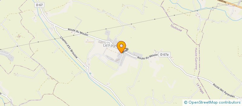 localisation de l'entreprise HYDRO MATTERS  LE FAGET