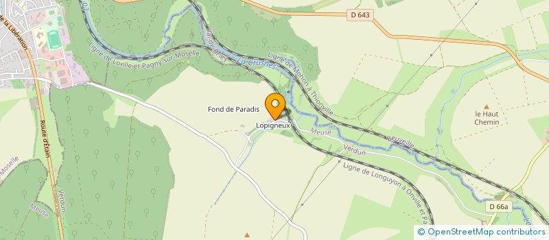 localisation de l'entreprise HYDRO MYLL à ARRANCY-SUR-CRUSNES