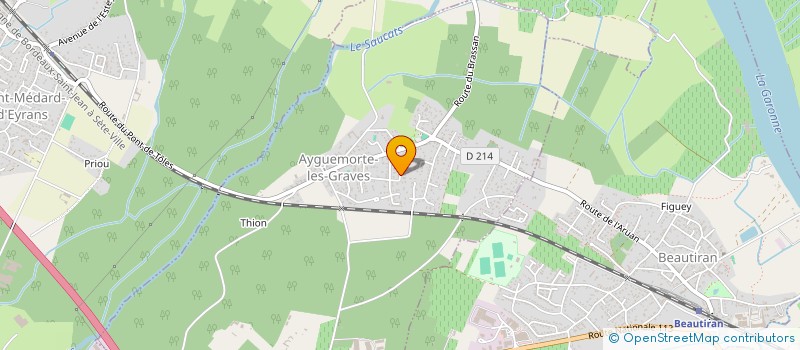 localisation de l'entreprise HYDRO NCH EURL  AYGUEMORTE-LES-GRAVES