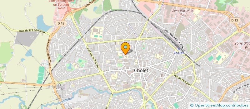 localisation de l'entreprise HYDRO NET 49 à CHOLET
