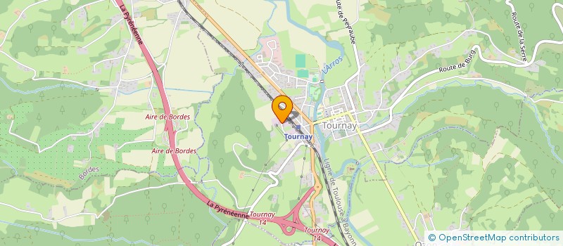 localisation de l'entreprise HYDRO NET FACADE  TOURNAY