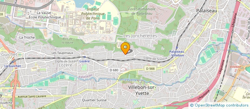 localisation de l'entreprise HYDRO NEW & PARTNERS à PALAISEAU