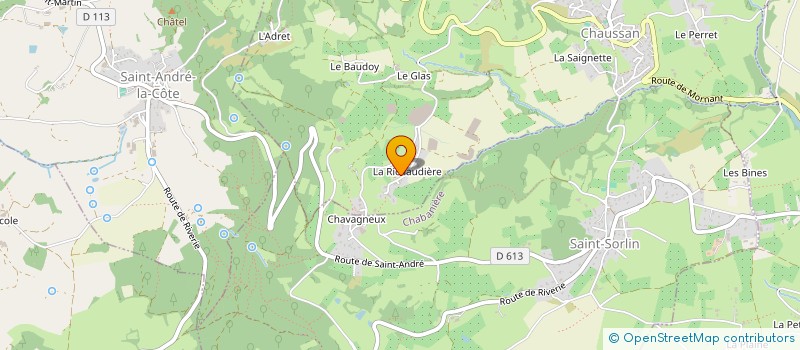 localisation de l'entreprise HYDRO PRO TP  CHAUSSAN