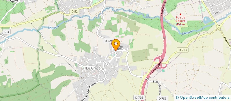 localisation de l'entreprise HYDRO RESPONSABLE à LE CREST