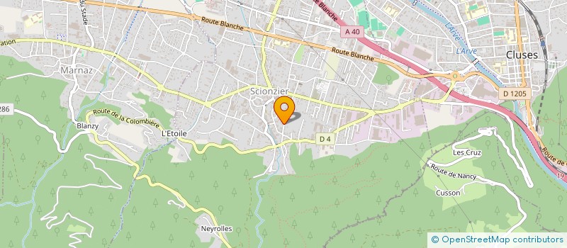 localisation de l'entreprise HYDRO RIO  SCIONZIER