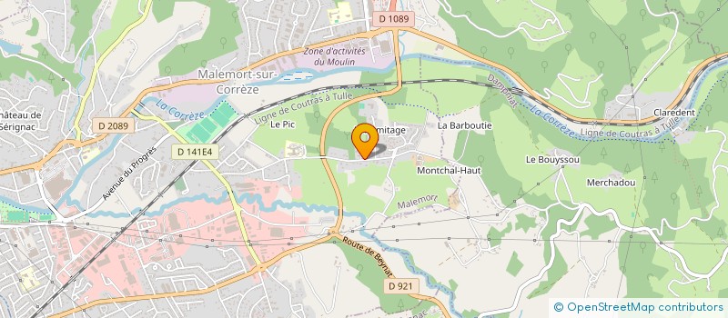 localisation de l'entreprise HYDRO-SERVICE DEVELOPPEMENT DURABLE-HS2D  MALEMORT