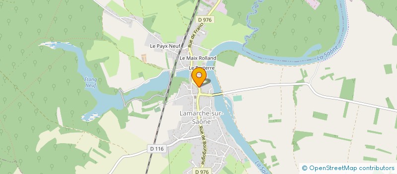 localisation de l'entreprise HYDRO SERVICES  LAMARCHE-SUR-SAONE