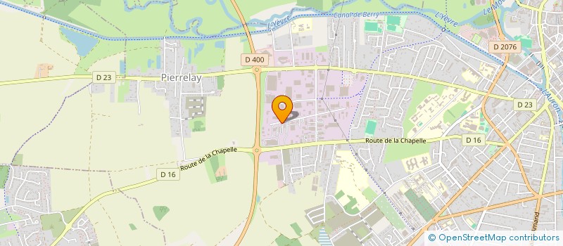 localisation de l'entreprise HYDRO'TECH DU CHER à BOURGES