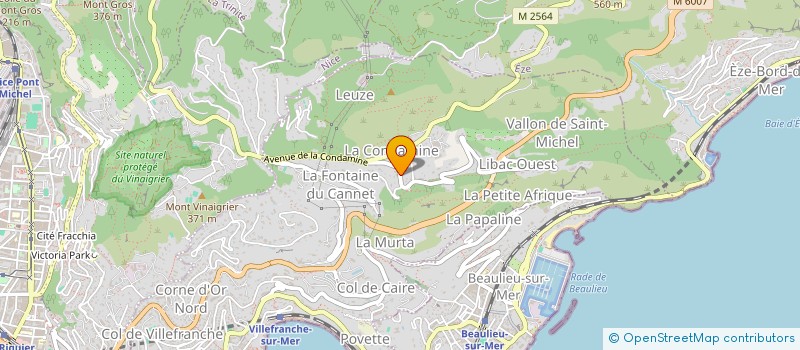 localisation de l'entreprise HYDRO TECH RIVIERA à VILLEFRANCHE-SUR-MER