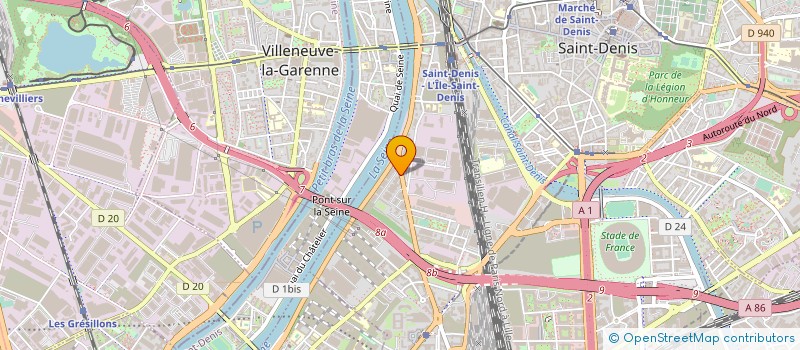 localisation de l'entreprise HYDROBAT POSE à SAINT-DENIS