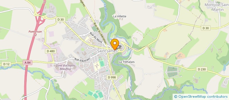 localisation de l'entreprise HYDROBIO  SAINT-LAURENT-DE-TERREGATTE