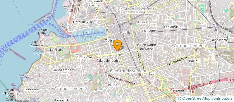 localisation de l'entreprise HYDROBIOTANIQUE à MARSEILLE