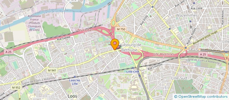 localisation de l'entreprise HYDROBOX à LILLE