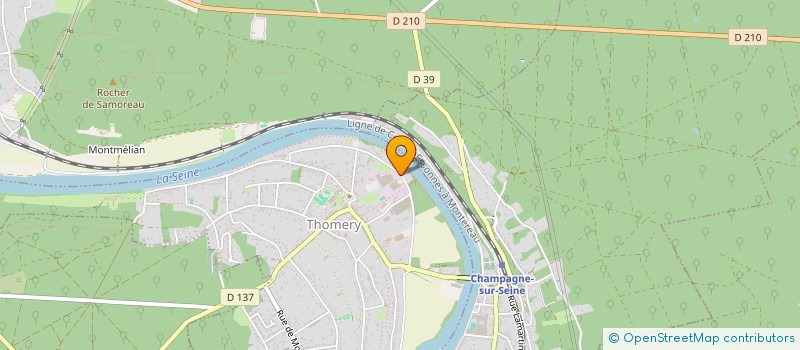 localisation de l'entreprise HYDROCAN  THOMERY