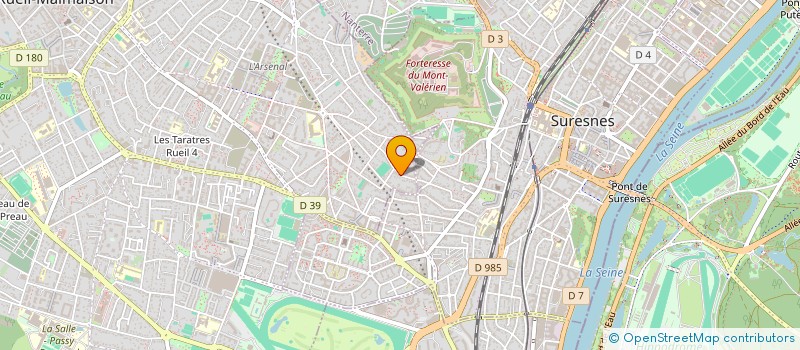 localisation de l'entreprise HYDROCARBURES SERVICES à RUEIL-MALMAISON