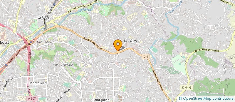localisation de l'entreprise HYDROCHAUFF à MARSEILLE