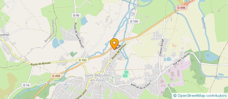 localisation de l'entreprise HYDROCITE  SAINT-MARCELLIN-EN-FOREZ