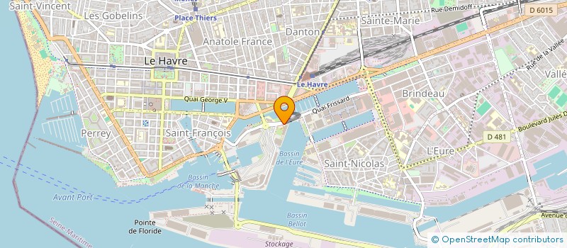 localisation de l'entreprise HYDROCONTEST BY ENSM à LE HAVRE