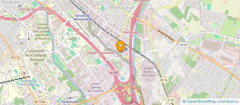 localisation de l'entreprise HYDROCURAGE POMPAGE OCCITAN (HPO) à TOULOUSE