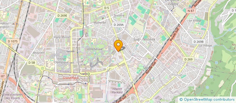 localisation de l'entreprise HYDROCURE ASSAINISSEMENT  EYBENS