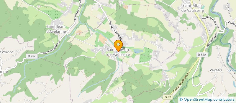 localisation de l'entreprise HYDRODECAP  SAINT-MARTIN-DE-VAULSERRE