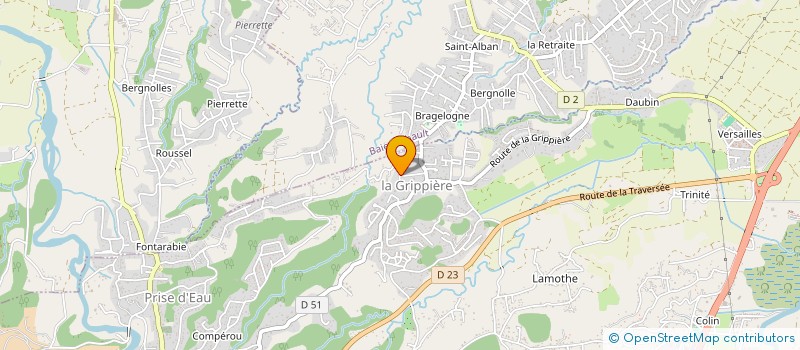localisation de l'entreprise HYDRODESIGN à PETIT-BOURG