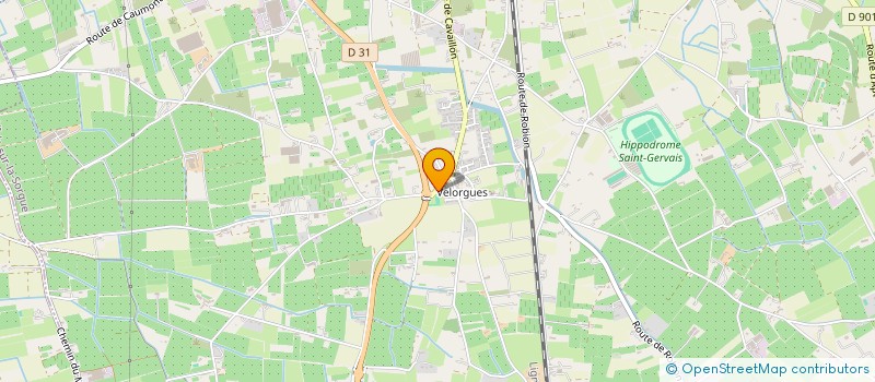 localisation de l'entreprise HYDROELEC FONTAINE DE VAUCLUSE  LE THOLONET