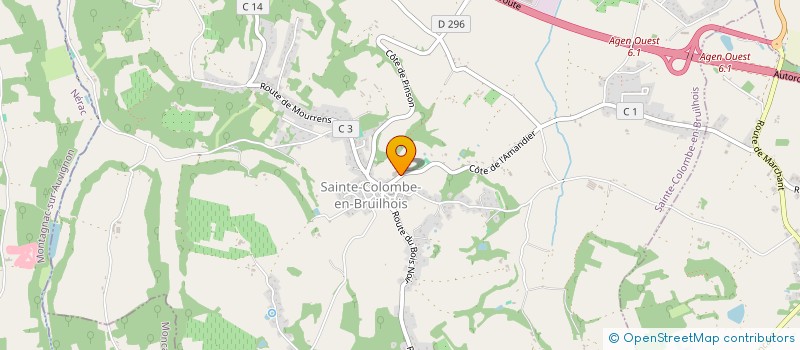 localisation de l'entreprise HYDROGEN à ESTILLAC