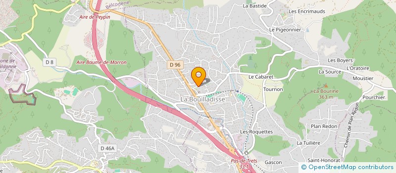 localisation de l'entreprise HYDROLAB à LA BOUILLADISSE
