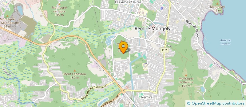 localisation de l'entreprise HYDROLIA SERVICES  REMIRE-MONTJOLY