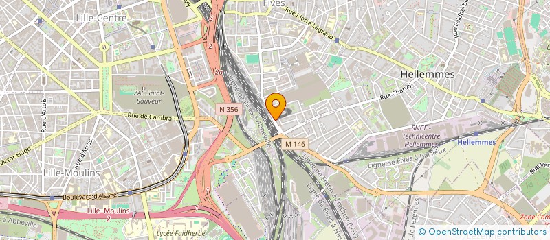 localisation de l'entreprise HYDROLILLE  LILLE