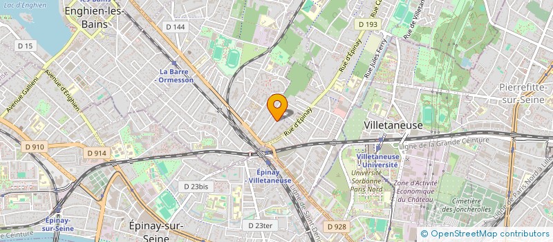 localisation de l'entreprise HYDROLINK  DEUIL-LA-BARRE