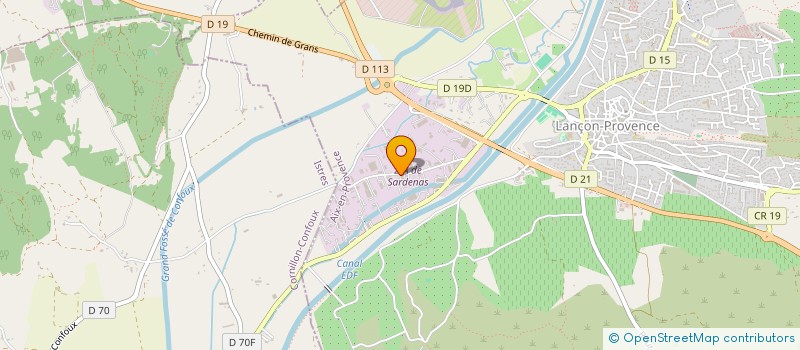 localisation de l'entreprise HYDROLOC  LANCON-PROVENCE