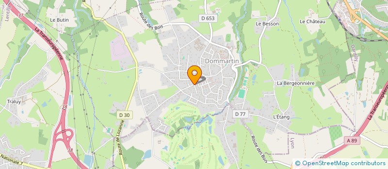 localisation de l'entreprise HYDROLOGIA  VILLEFRANCHE-SUR-SAONE