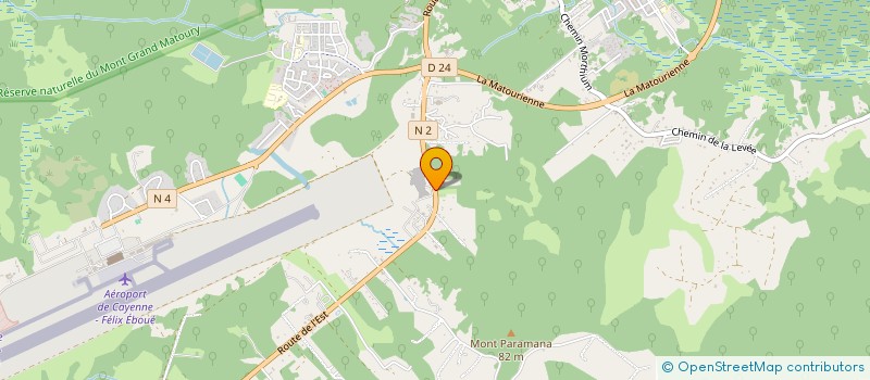 localisation de l'entreprise HYDROMAT à MATOURY