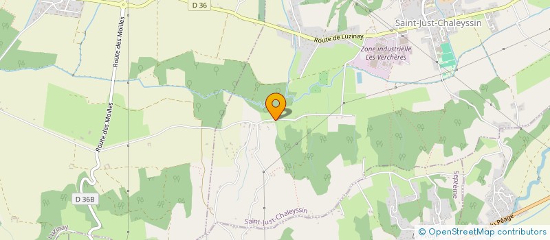 localisation de l'entreprise HYDROMAT  SAINT-JUST-CHALEYSSIN