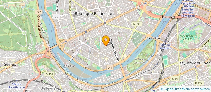 localisation de l'entreprise HYDROMEL-SOLUTIONS INFORMATIQUES à BOULOGNE-BILLANCOURT