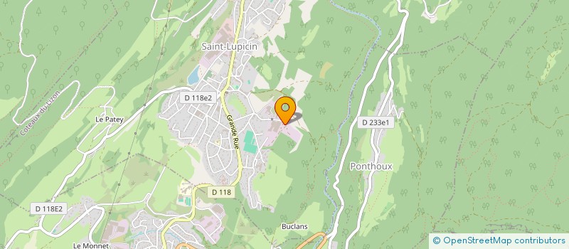 localisation de l'entreprise HYDROMETAL à COTEAUX DU LIZON