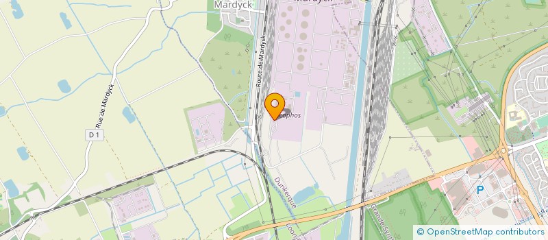 localisation de l'entreprise HYDROMETAL FRANCE à DUNKERQUE