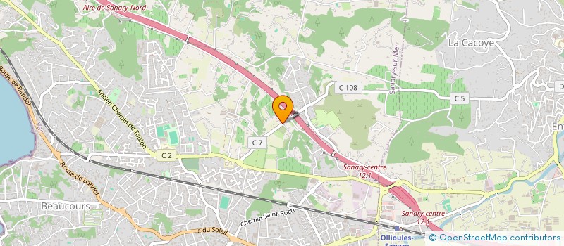 localisation de l'entreprise HYDRONATIONAL  SANARY-SUR-MER