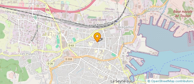 localisation de l'entreprise HYDRONIX EVENT  LA SEYNE-SUR-MER