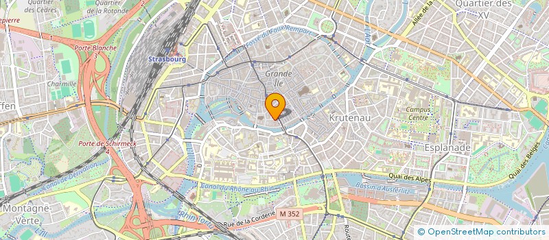 localisation de l'entreprise HYDROPATHE à STRASBOURG
