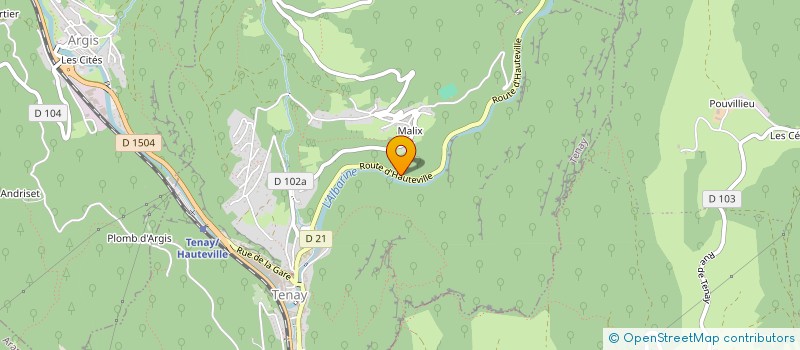 localisation de l'entreprise HYDROPIC  TENAY