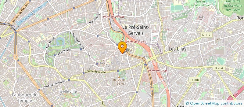 localisation de l'entreprise HYDROPLASTIC à PARIS